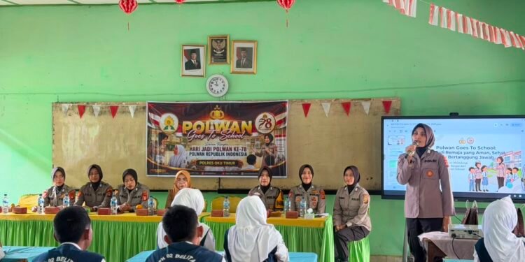 Polwan Goes to School, 120 Pelajar OKU Timur Dibekali Mental Tangguh dan Anti- Bullying