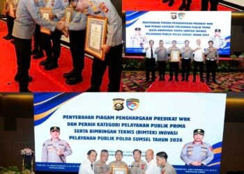 Pelayanan Polres OKU Timur Diakui, AKBP Adik Listiyono Raih Penghargaan Bergengsi dari Kapolda Sumsel