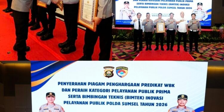 Pelayanan Polres OKU Timur Diakui, AKBP Adik Listiyono Raih Penghargaan Bergengsi dari Kapolda Sumsel