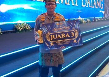 Salam Kapolri untuk OKU Timur, AKBP Adik Listiyono Bawa Pulang Penghargaan Nasional Ketahanan Pangan