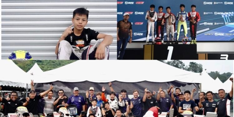 Gaspol Tanpa Ampun! Muhammad FA Wibowo Sikat P1 di Malaysia
