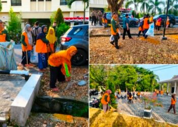 “Maju Tak Gentar Lawan Sampah, Pasukan Kuning Jadi Garda Terdepan Kebersihan OKU Timur”