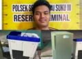 Maling Kulkas dan Mesin Cuci, Akhirnya Tidur di “Hotel Prodeo” Polres OKU Timur