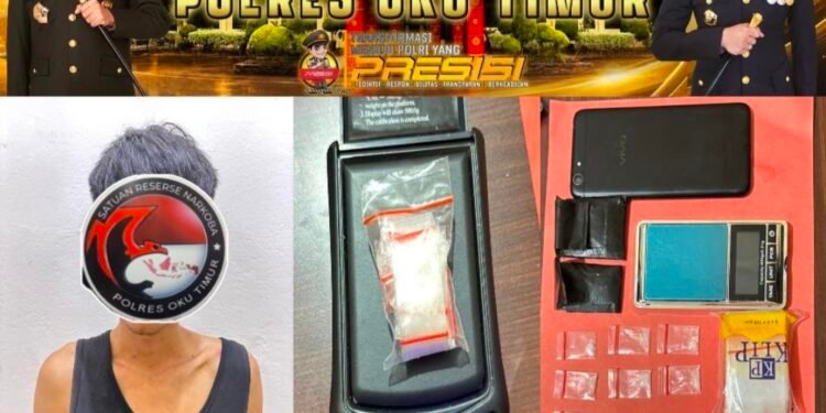 Tiket Gratis ke Hotel Prodeo, 17 Paket Sabu Jadi Barang Bukti